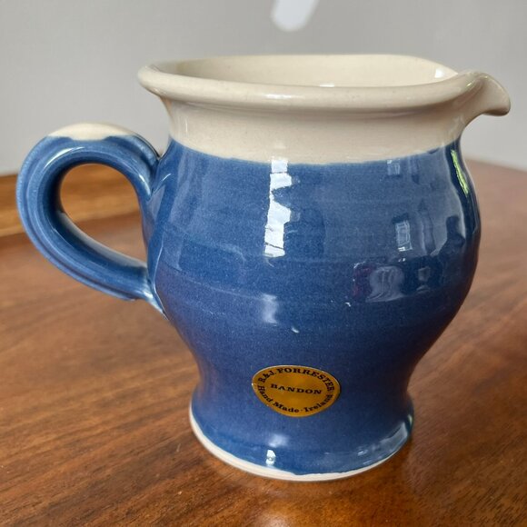 Bandon Pottery Apple Creamer Made in Ireland R&J Forrester 4" Small Pitcher - Picture 4 of 11